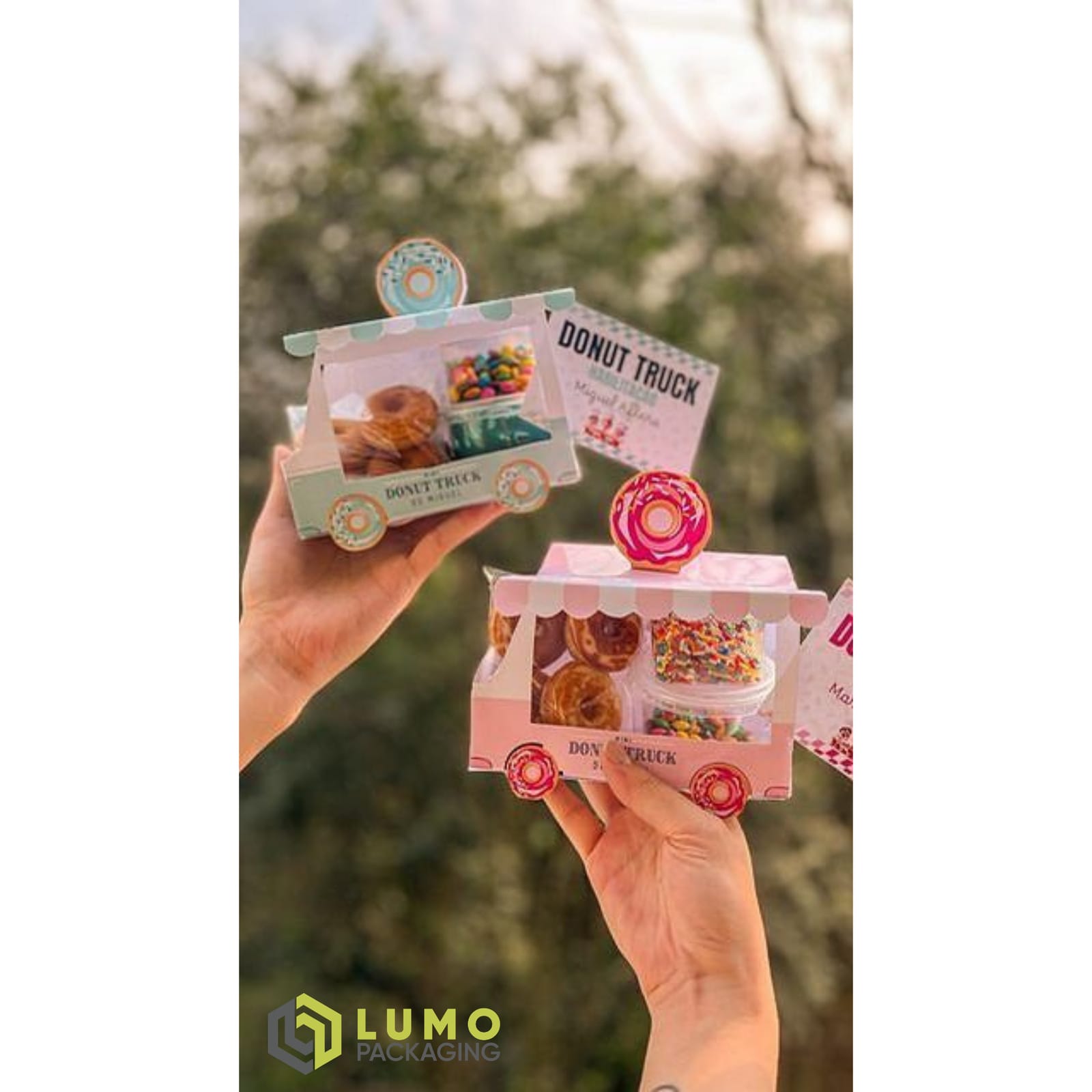 Donut Truck Novelty Box