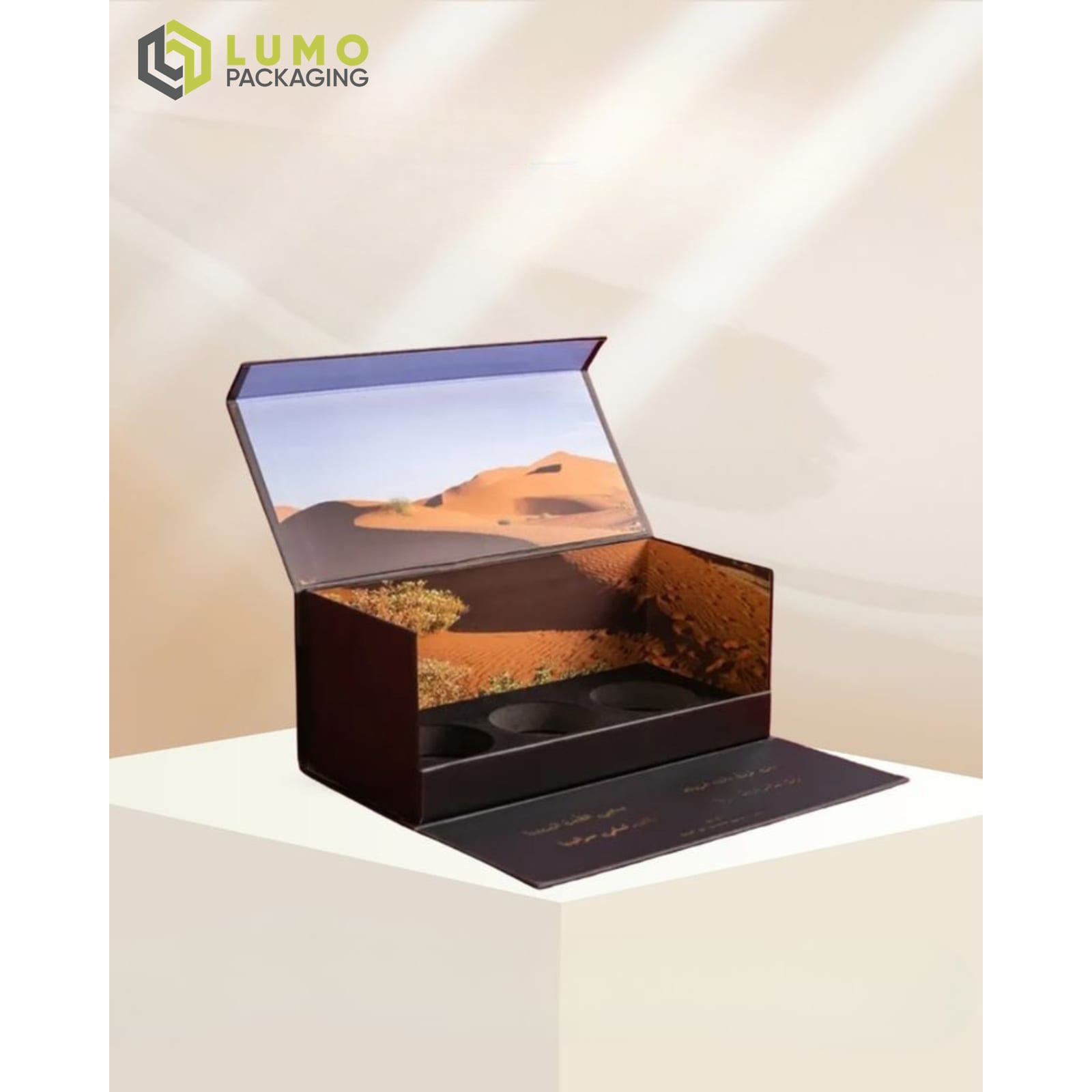 Desert Dune Perfume Magnetic Box