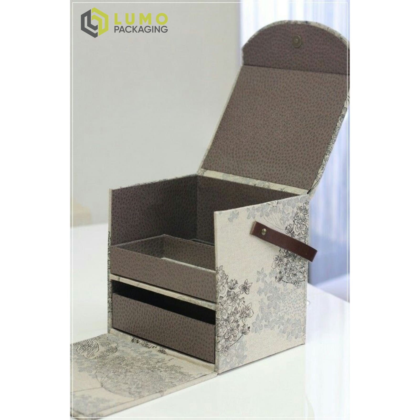 Multi-Tier Drawer Vanity Box