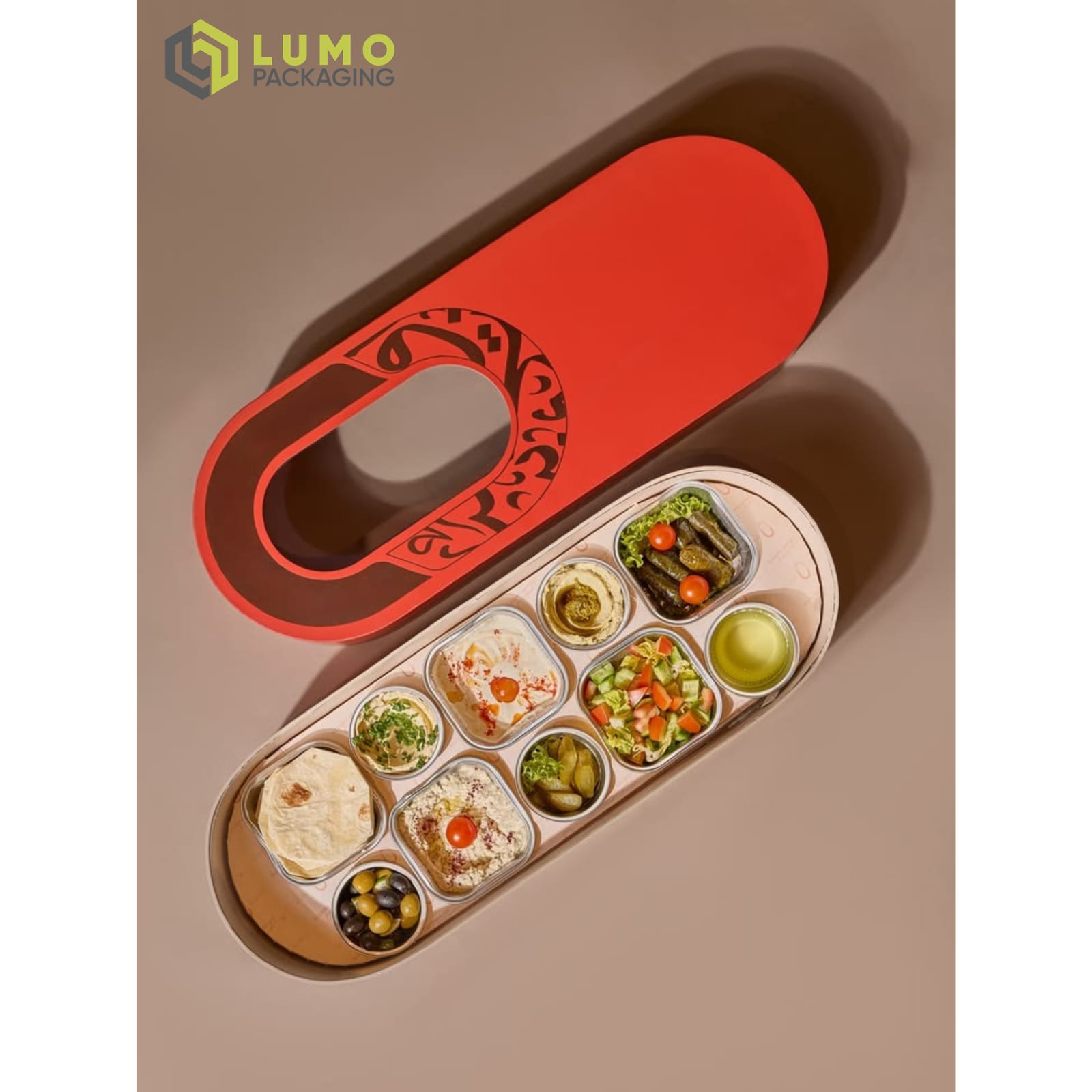 Capsule Mezze Platter Catering Box