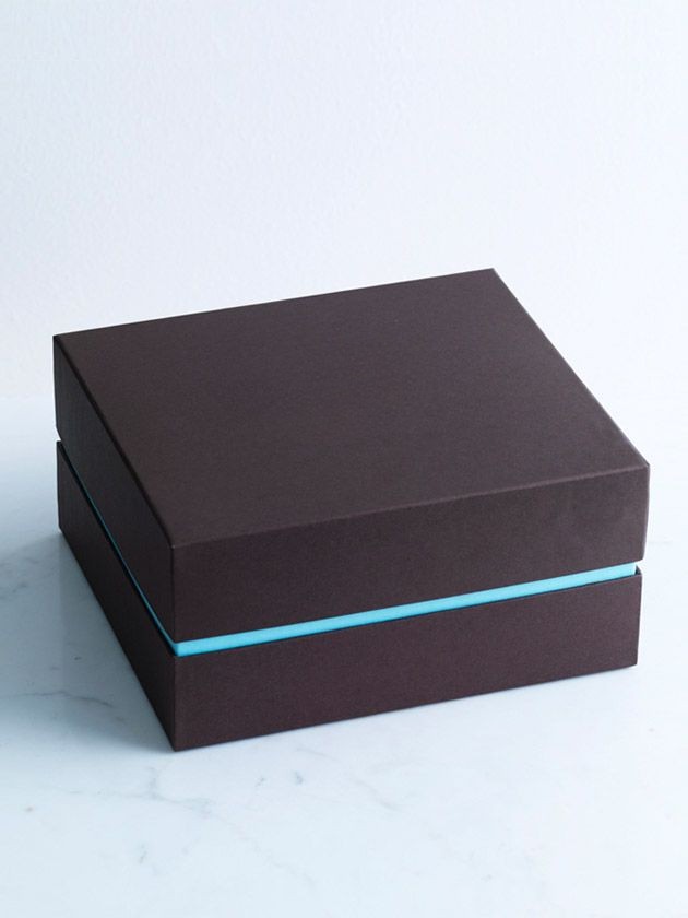 Chocolate Brown And Tiffany Blue Shoulder
