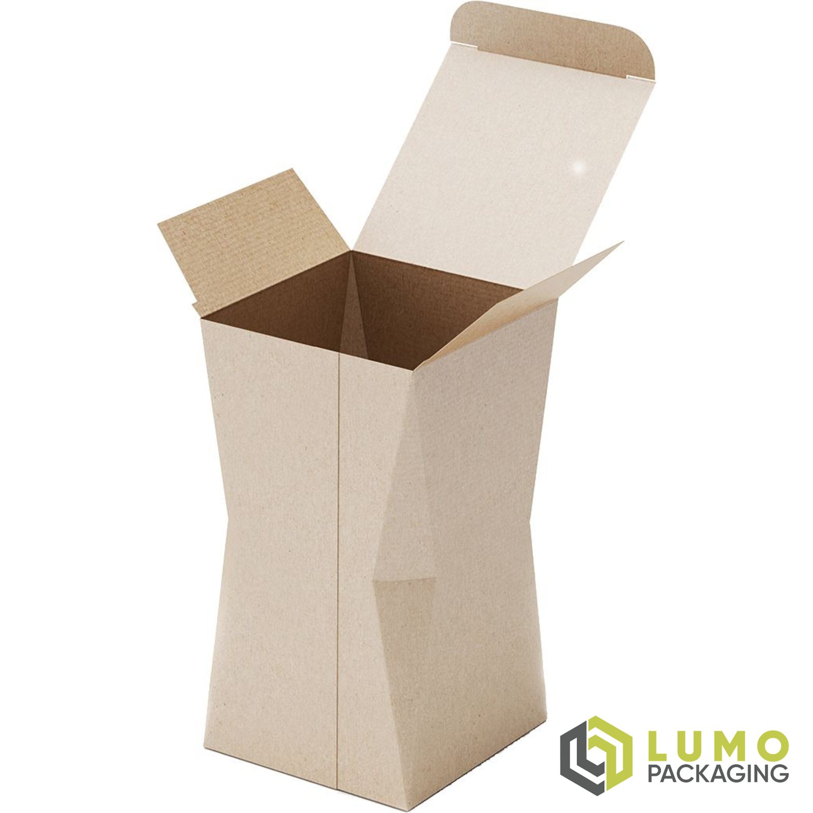 Premium Kraft Sculptural Tapered Box
