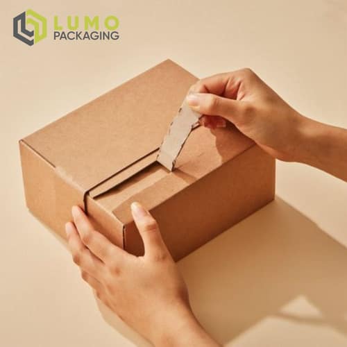 Premium Kraft Easy Open Mailer Folding Cartons Eco Friendly E
