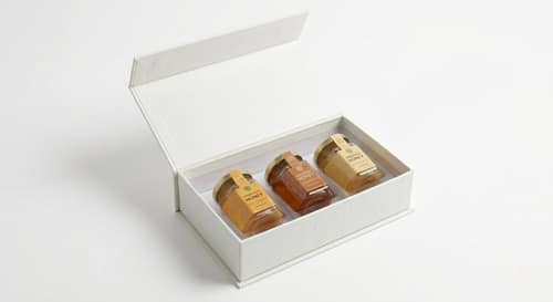 Artisan Linen Honey Trio Presentation Box