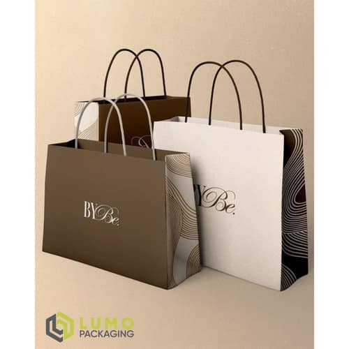Monochrome Designer Shopping Bag
