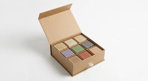 Artisan Soap Sampler Eco-Friendly Magnetic Gift Box
