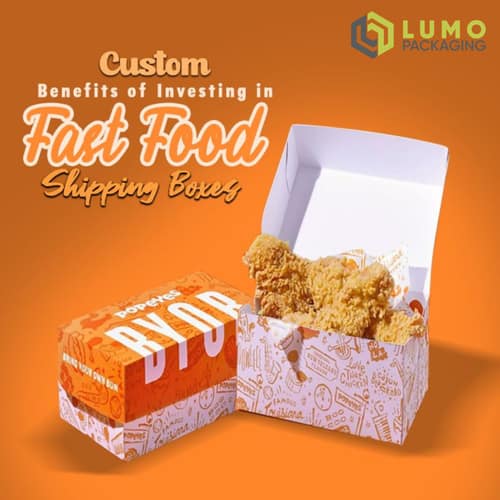 Fast Food Chicken Clamshell Box