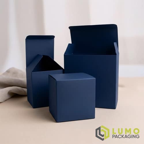 Premium Navy Blue Retail Box Collection