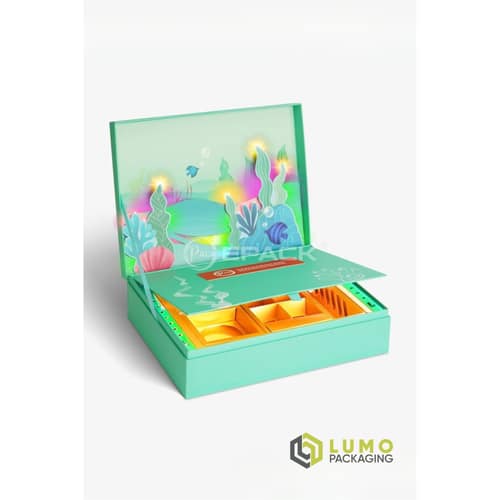Luxury Mint Green Underwater Pop Up