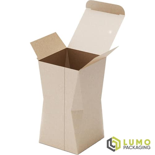 Premium Kraft Sculptural Tapered Box